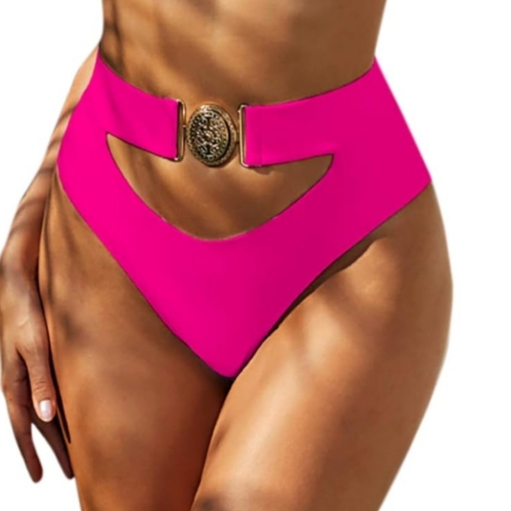 Miss Circle Pink Bikini Bottom